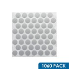 1060x Fc.Sp.916.Lg 9/16" Self Adhesive Screw Cap Covers Folkstone Gray