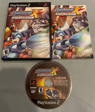 Megaman X Collection - PlayStation 2 PS2 Capcom Black Label Video Game COMPLETE!