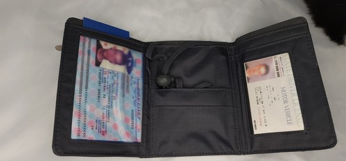Billete de identificación del aeropuerto Samsonite pasaporte titular de licencia de conducir y billetera totalmente nuevo - Imagen 3 de 3