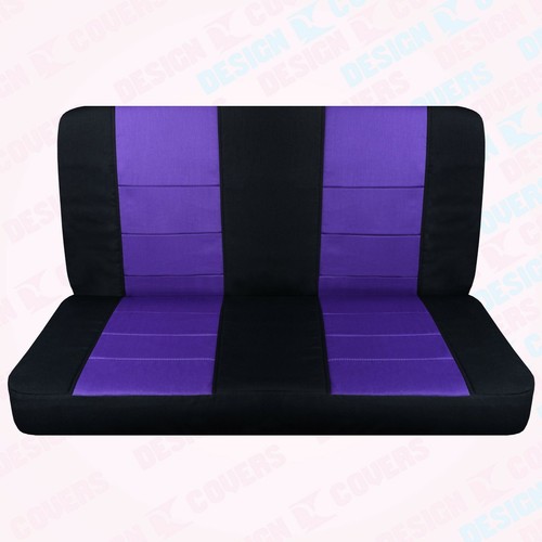 Fundas de asiento de camioneta de dos tonos para banco delantero Dodge Dakota 87-89, sin reposacabezas - Imagen 14 de 22