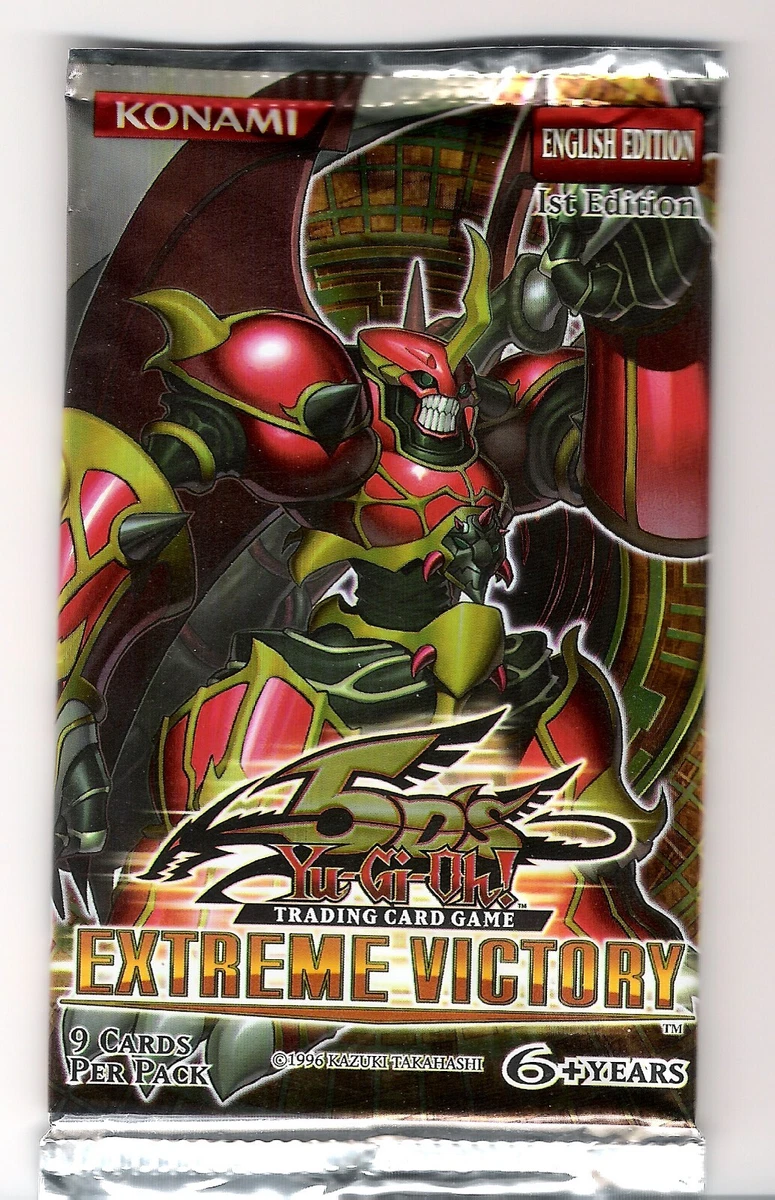 Yu-Gi-Oh! TCG Extreme Victory Sealed Collectible Card Game Packs