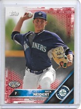 2016 Topps Pro Debut NICK NEIDERT RED PROSPECT SP #3/5 SEATTLE MARINERS!