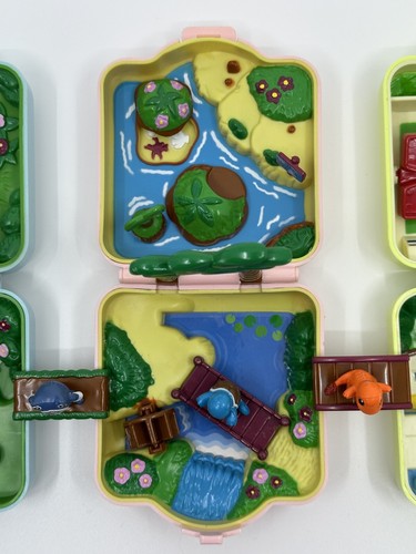1997 TOMY Chibi Sets Viridian Forest - Seafoam Island - Pokemon Center CGSTJ Figuren - Bild 3 von 24