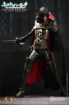 SPACE PIRATE CAPTAIN HARLOCK & THRONE Anime/Manga_HOT TOYS 1:6