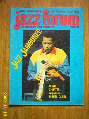 WAYNE SHORTER on cover Jazz Forum 6/1991 Polish magazine