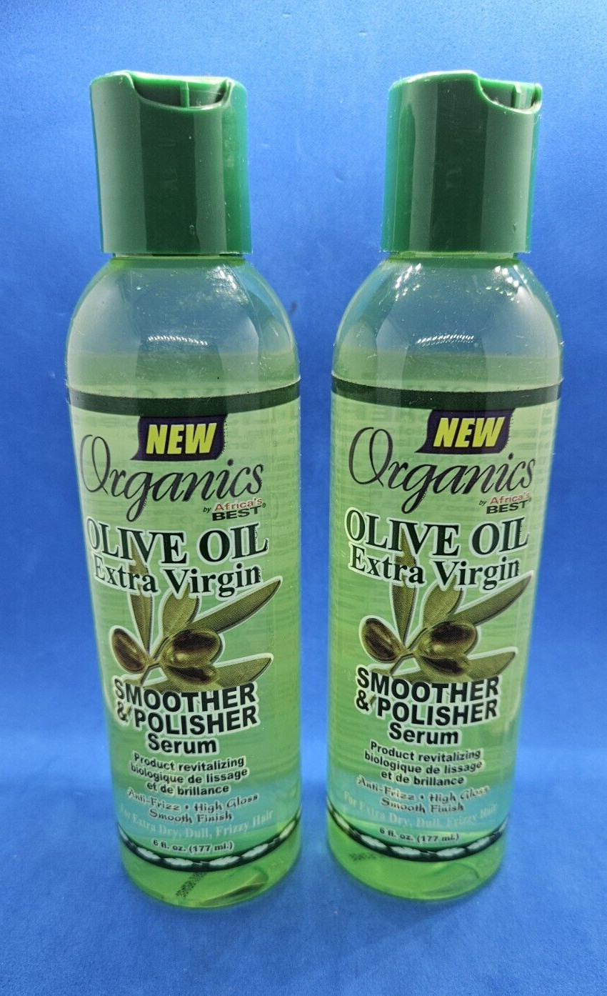 Extra Virgin Smoother & Polisher Hair Serum 6oz (lot/2)