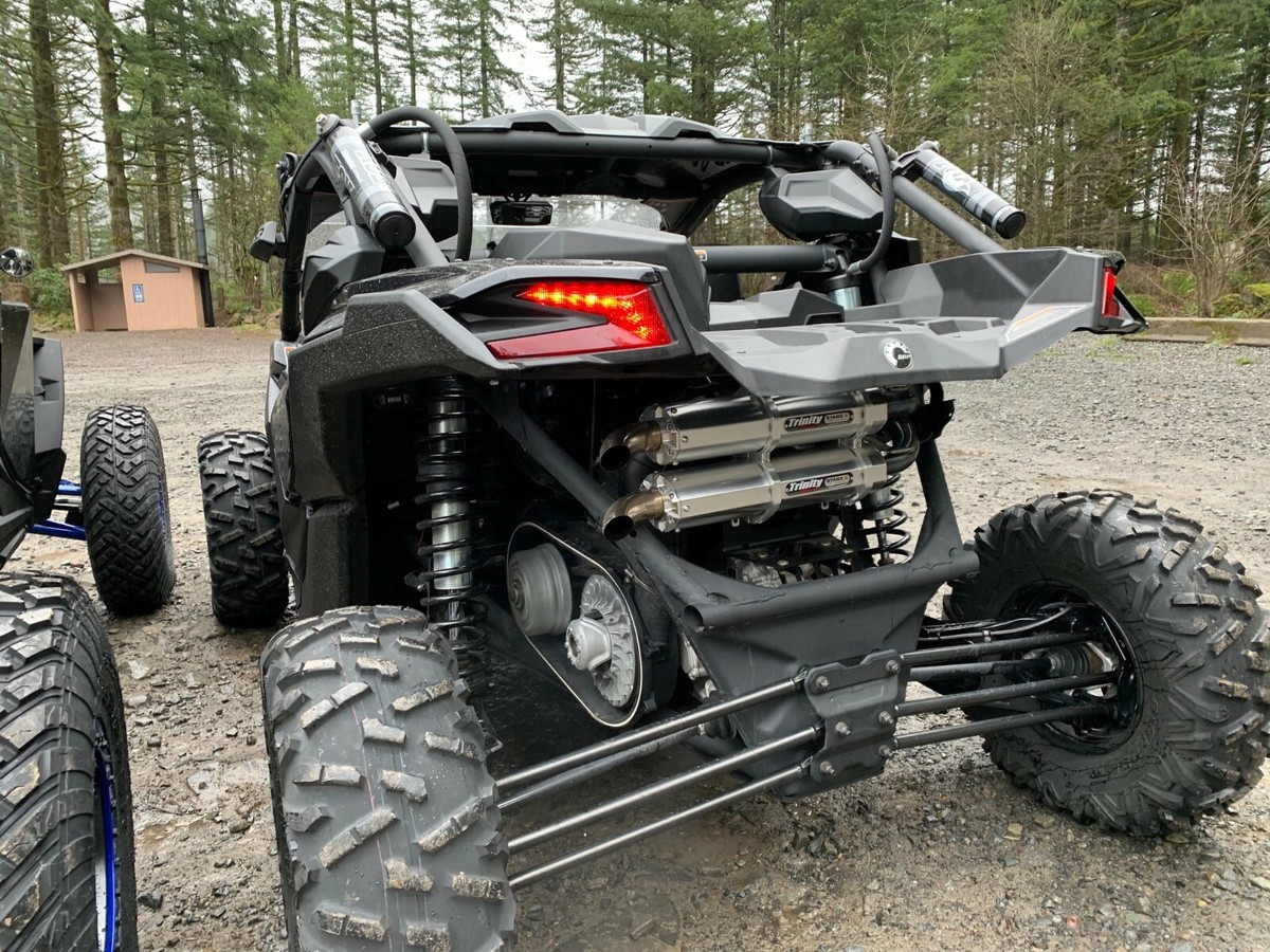 新品未開封　Glamorous Air TRINITY AIM-FN033 Exhaust Trinity Racing Stage 5 Full System Brushed for 17-2025