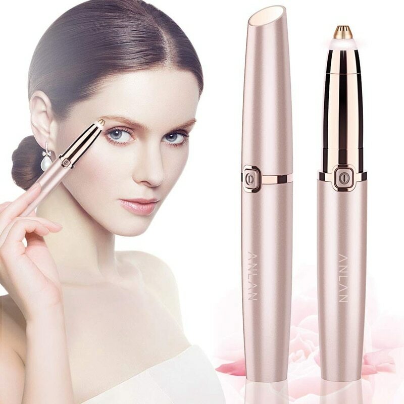 Mini épilateur électrique sourcil de voyage retouche rapide USB