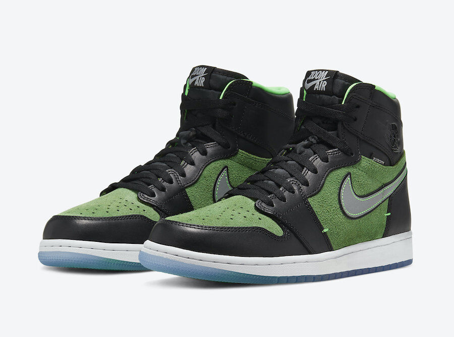 green suede jordan 1