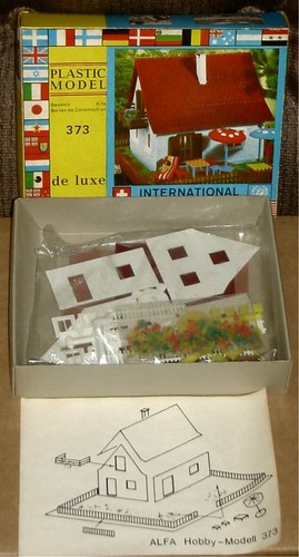 ALFA INTERNATIONAL - KIT DE CONSTRUCCIÓN DE CASA DE CAMPO #373 - TREN HO - Imagen 4 de 4