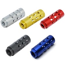 14 x 1 LH Left Hand Thread Pitch Aluminum Muzzle Brake for 7.62x39 - Color Var
