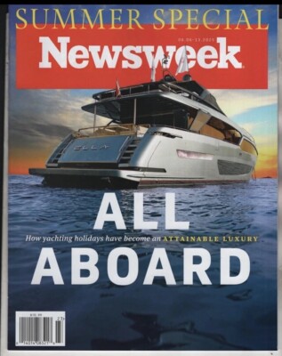 ALL ABOARD YACHTING HOLIDAYS NEWSWEEK MAGAZINE JUNE 6 2025