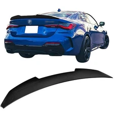 FOR 21-23 BMW G22 4 SERIES 430i G82 M4 PSM STYLE CARBON FIBER TRUNK SPOILER WING