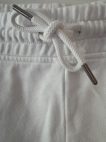 COUNTRY ROAD Heritage white cotton sweat shorts size L - Picture 8 of 13