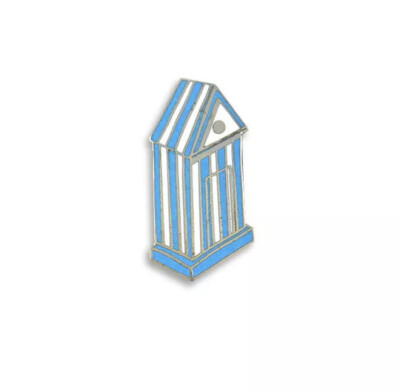 Vintage ACME Studio  Cabana  Tie Tack Lapel Pin by Architect ALDO ROSSI NEW
