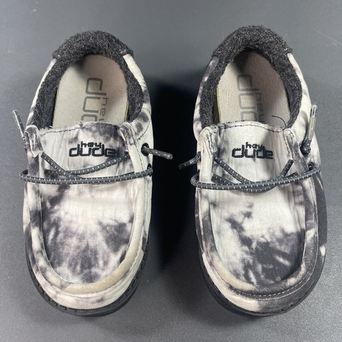 Hey Dude Thunderstruck Tie Dye K11kids Slip On Loafer Play Shoes