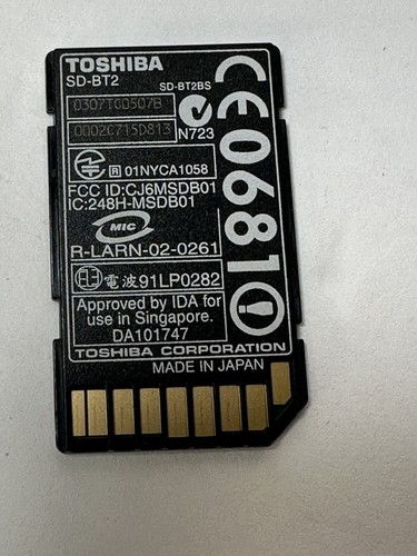 Socket Toshiba SD-BT2 (SD-BT2BS) Bluetooth SDIO Card - 第 2/2 張圖片