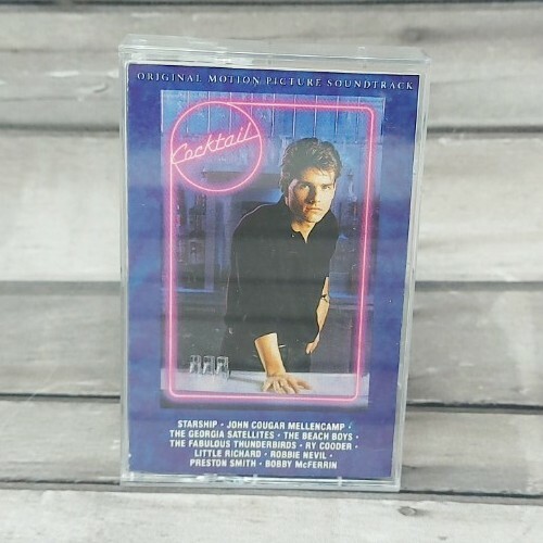 Cocktail Soundtrack OST Cassette Tape WEA Records 1988 Tom Cruise Beach Boys A - Picture 1 of 5