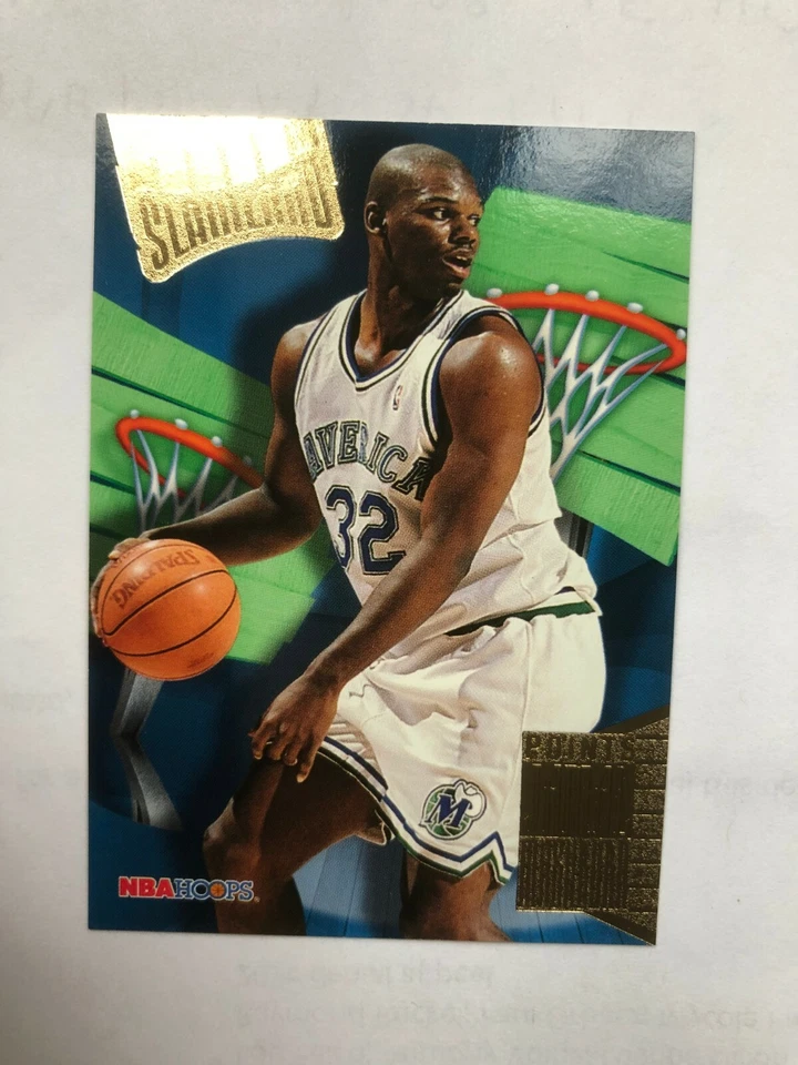 Tarjeta SkyBox 1996 Jamal Mashburn # SL11 hecha en EE. UU. Foto 3 de 4