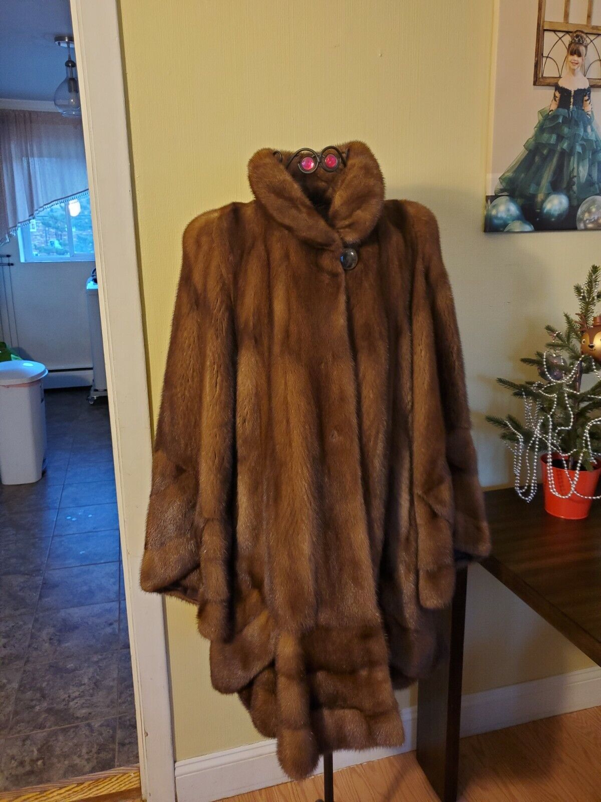 Maximilian Bloomingdales Mink Fur Coat sz 42 (6-8) - image 5