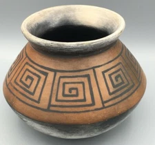 Primative Brigitte Delthony Pottery Vase Vessel Studio Pottery One of A Kind Art