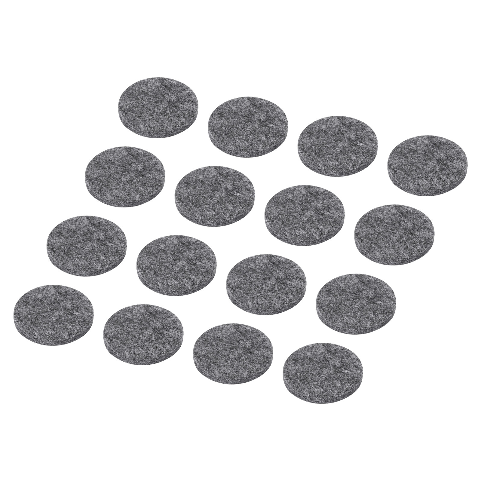 48pcs Felt Furniture Pads, 1.97 Inch Round Small Felt Protectors Dark Gray