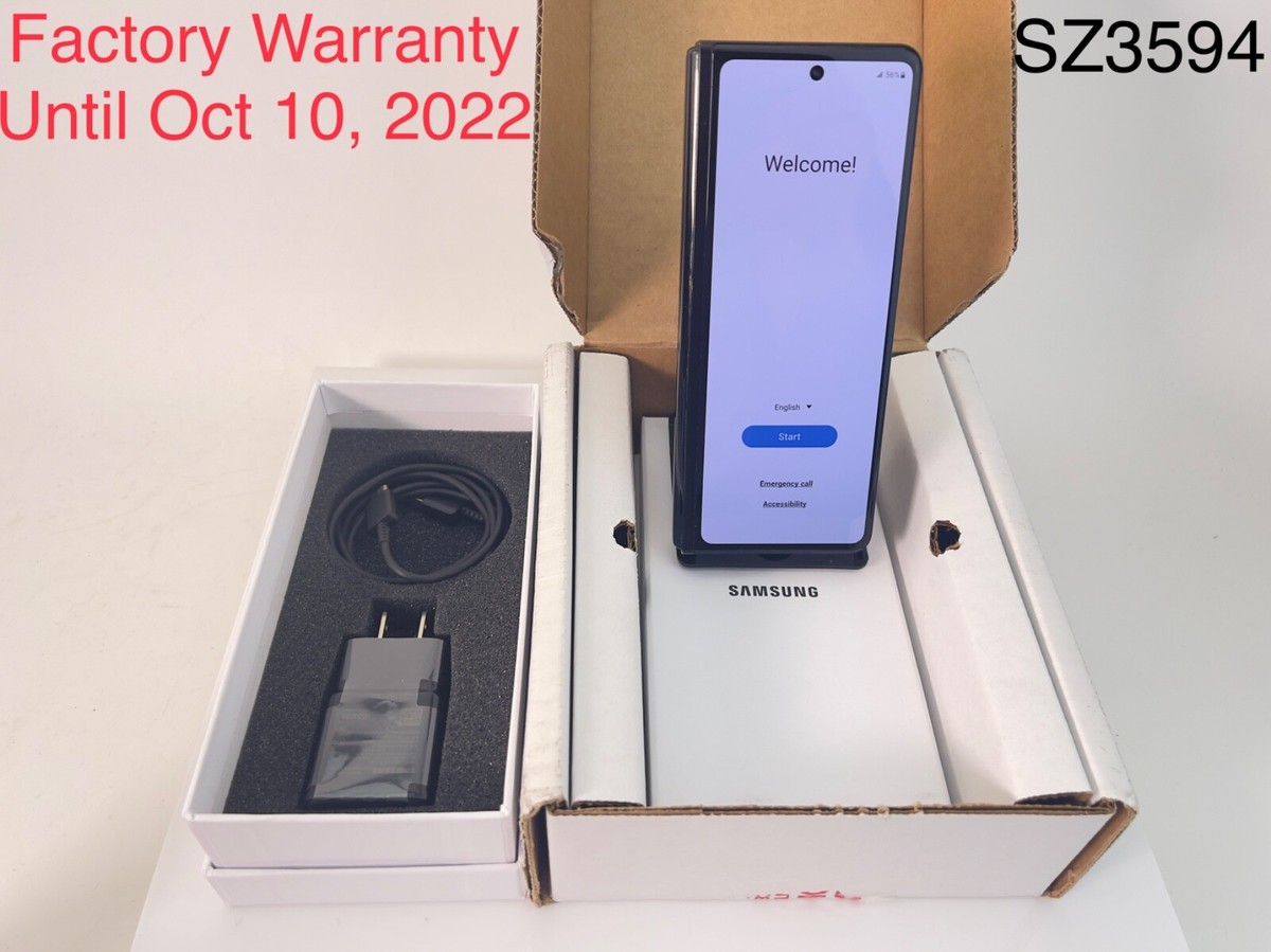 Samsung Galaxy Z Fold3 5G SM-F926U - 256GB - Phantom Black
