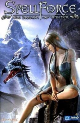 SpellForce: The Breath Of Winter w/ Manual PC CD dragon fantasy RTS game add-on!