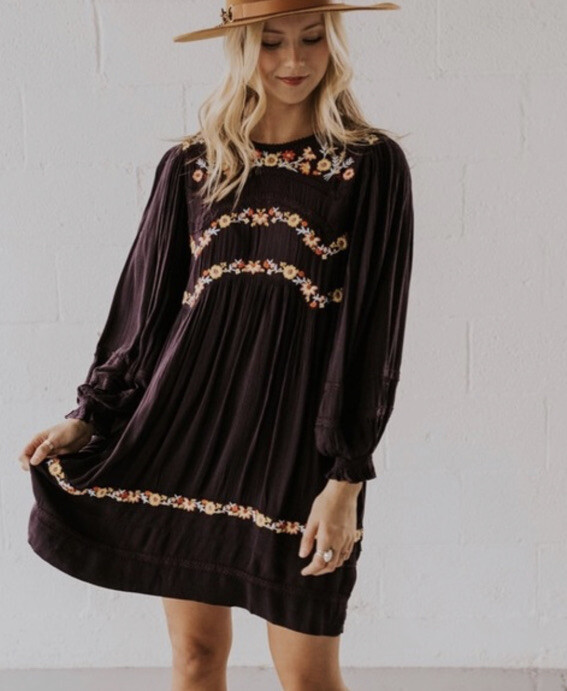 free people pasadena mini dress Free People Pasadena Embroidered Dress $128 Size Medium White Mini NEW