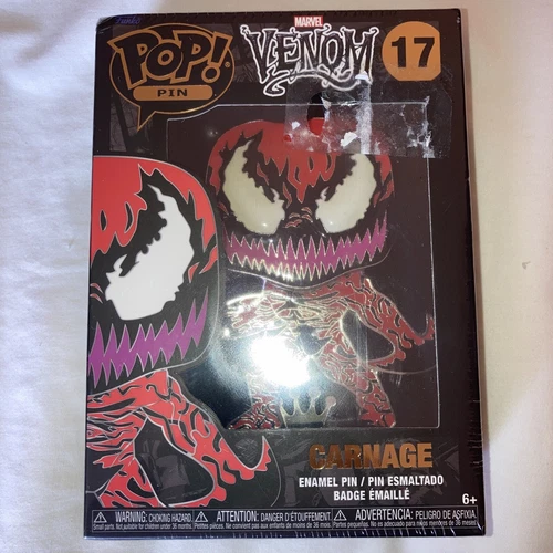 FUNKO POP! PIN: Marvel - Venom Carnage [New Toy] Pin