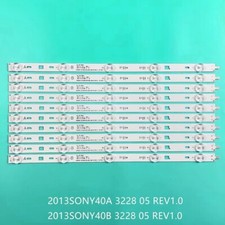 LED Strips For Sony 40" KDL-40RM10B KDL-40R453B KDL-40W600B 2013SONY40A/B