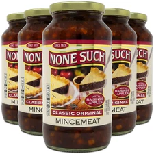 None Such Mincemeat Classic Original with Raisins & Apples, 27 Ounce (Pack of 6)