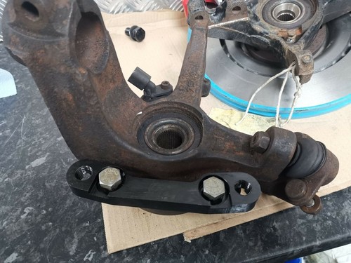 A3 TT GOLF MK4 BORA LEON VRS 18Z PORSCHE 6 POT BREMBO CALIPER ADAPTERS BR0002 - Picture 3 of 6