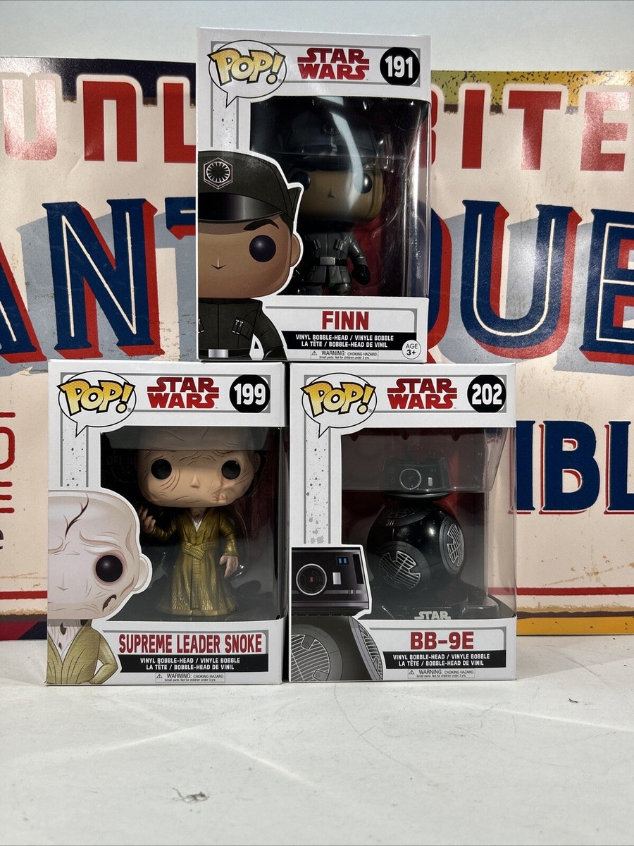 Star Wars Funko Pop 3pc Lot #191,199,202 | eBay