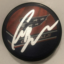 CRAIG BERUBE SIGNED AUTOGRAPHED WASHINGTON CAPITALS HOCKEY PUCK W/ CASE COA