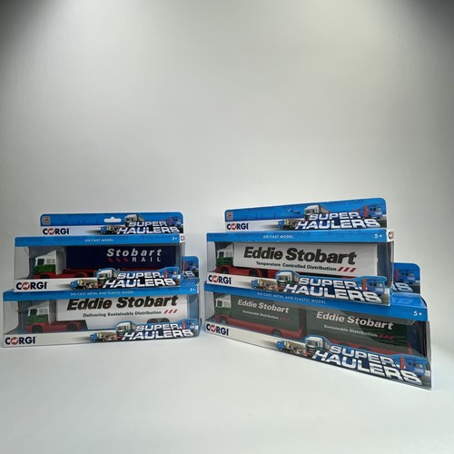 Corgi Eddie Stobart Super Haulers Bundle - Picture 2 of 17
