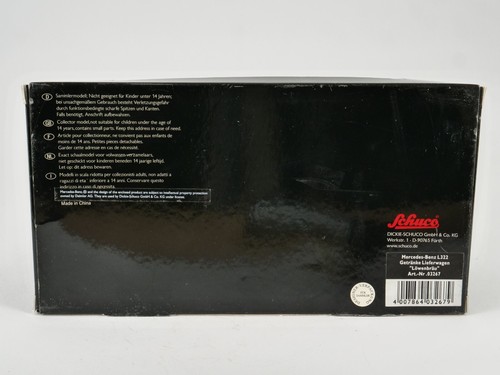 Schuco Mercedes Benz L322 Getränke Furgonetas Löwenbräu 03267 - Imagen 9 de 10