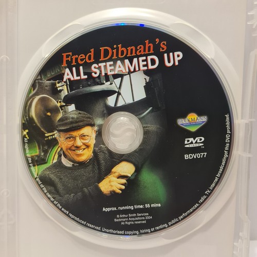 Fred Dibnah's Steam Trains Railway DVD All Steamed Up Steam Engines England - Picture 11 of 11