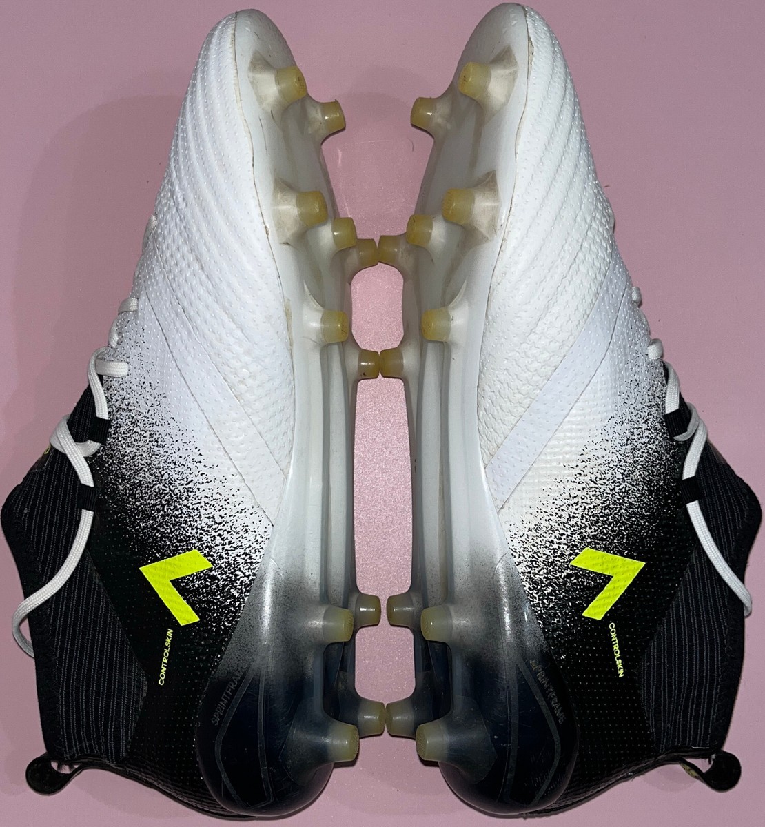 ADIDAS ACE 17.1 Primeknit FG S77035 White Soccer Cleats ADIDAS ACE 17.1 Primeknit FG S77035 White Soccer Cleats