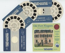 Old Fort Niagara Youngstown NY 1957 View-Master Reels 83-ABC with Copy  Envelope