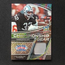 2022 Panini Spectra-Marcus Allen Championship Gear Patch Meta Prizm /25 #CG-MAL 