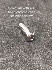 1967-1972 Ford Truck F100 F250 F350 Instrument Cluster Stainless Screw Kit