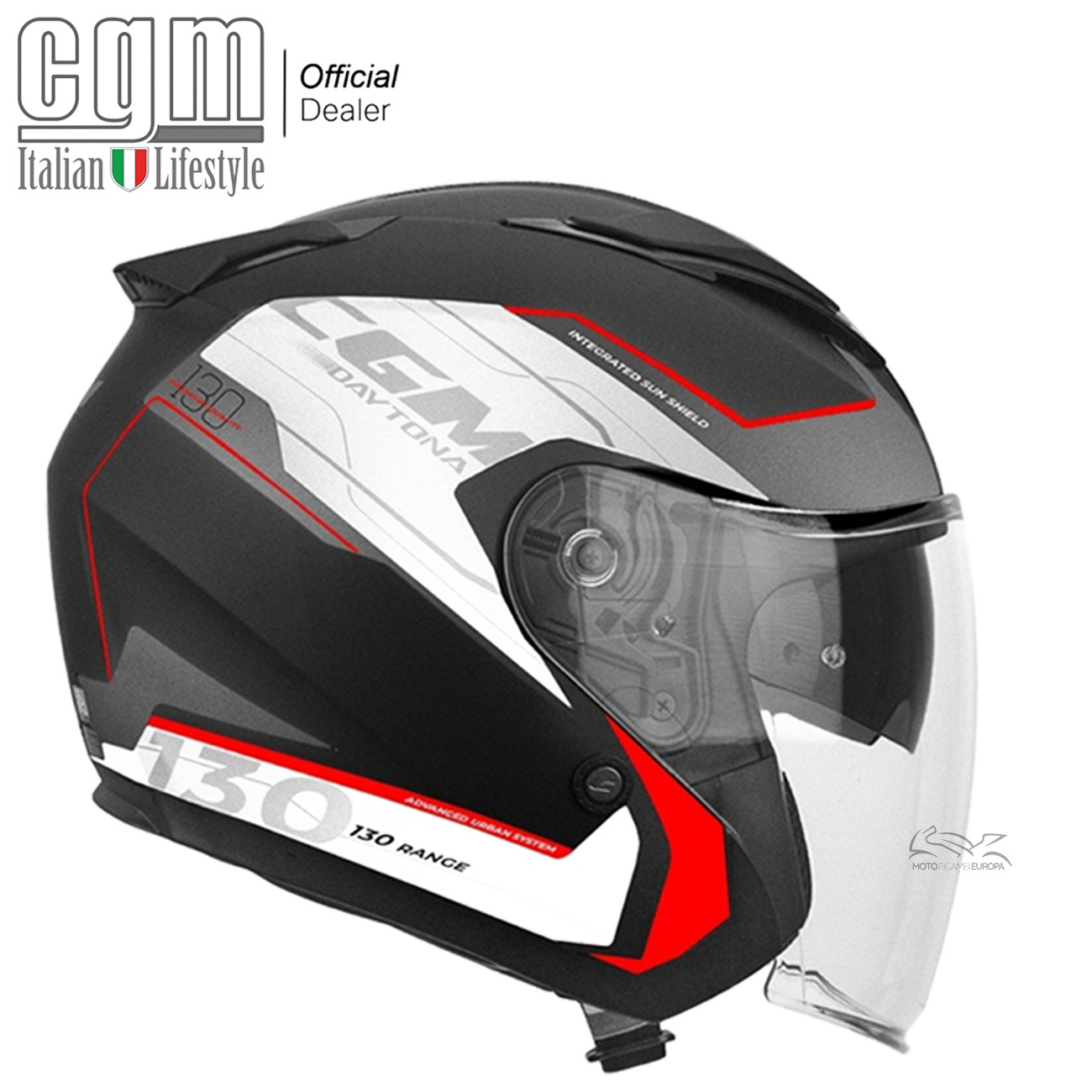 CASCO JET DOPPIA VISIERA CGM 130S DAYTONA VARI MODELLI DA XS A XXL