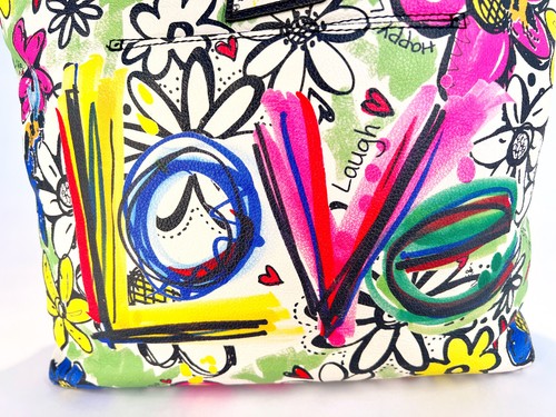 Brighton “ Love Scribble” Tote ( Retired) - Picture 8 of 19