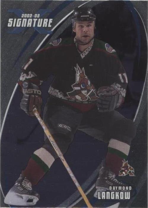 2002-03 In the Game Be A Player Signature Series - Daymond Langkow #096 - 1 of 1