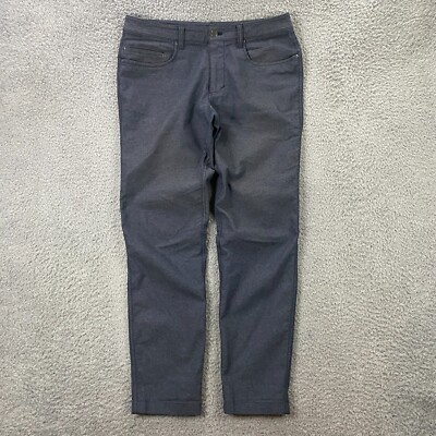 Lululemon ABC Pant Skinny Tech Canvas Mens 31x30 Stretch 5-Pocket Jean M5610S