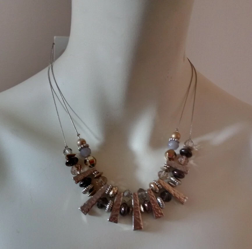 Marks and spencer silver necklace sale