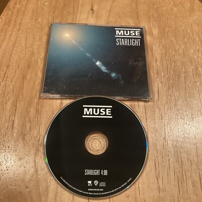 Muse - Starlight CD UK promo radiohead queen rush kasabian keane arctic monkeys