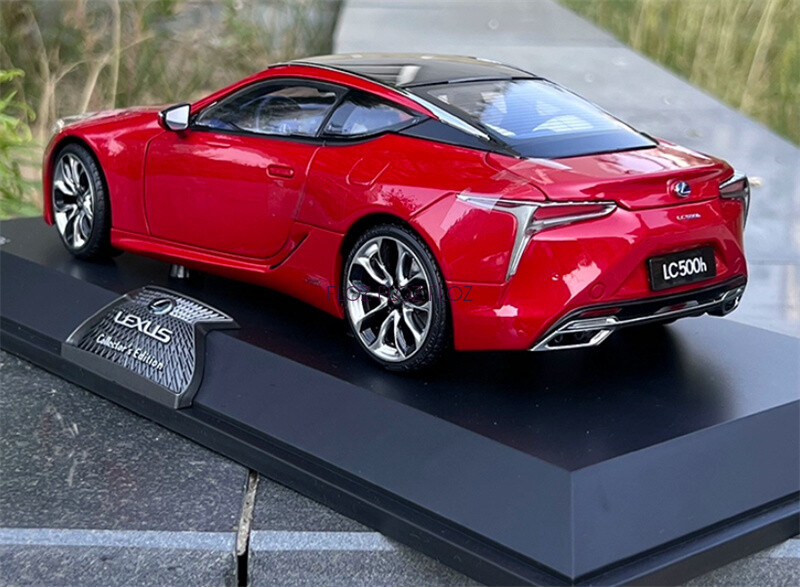 1/18 レクサス LEXUS LC500h レッド 1/18 Scale Lexus LC 500h Sports Racing car Red Diecast Car