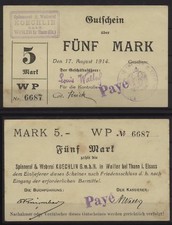 [18506] - NOTGELD WEILER koło THANN (obecnie: Willer-sur-Thur), przędzalnia i tkacz